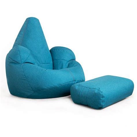 Some of you may not have the required space to put in a bean bag sofa, in which case a large bean bag chair will work just fine. Giant Bean Bag Chair with Footstool 17 Stories Upholstery ...
