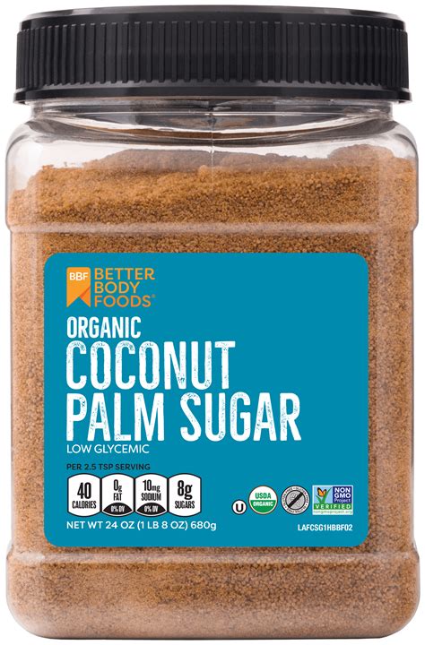 Betterbody Foods Organic Coconut Palm Sugar 15 Lbs