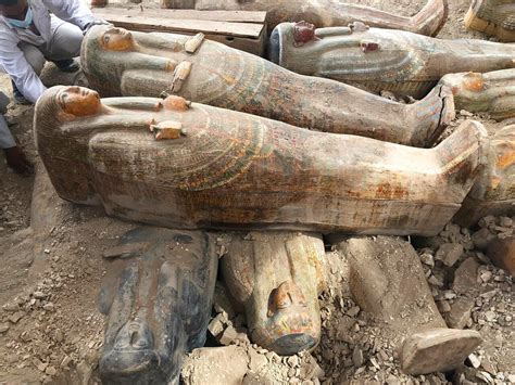 ค้นพบครั้งใหญ่ อียิปต์พบโลงศพไม้โบราณอย่างน้อย 20 โลงที่เมืองลักซอร์