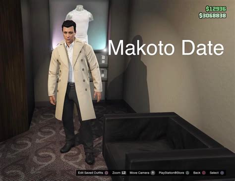 A Collection Of Outfits From The Yakuza Series Recreated In Gta Online