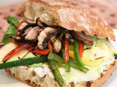 The beauty of a good hot sandwich is that once you pick your all your fixin's to put in it, there's really no work for you to do—the panini press (or a hot pan) will take. Meatless Monday: Grilled Vegetable Panini With Herbed Feta ...