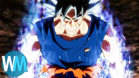Top 10 Awesome Dragon Ball Power Up Scenes Youtube