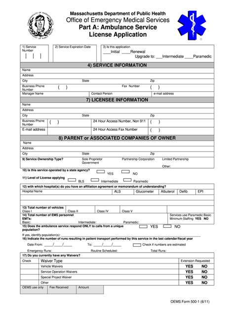 Ambulance Patient Report Form Fill Out And Sign Print