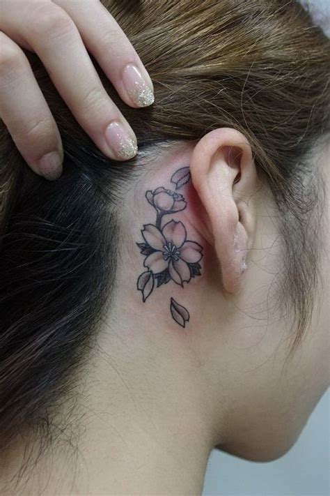 70 Pretty Behind The Ear Tattoos For Creative Juice