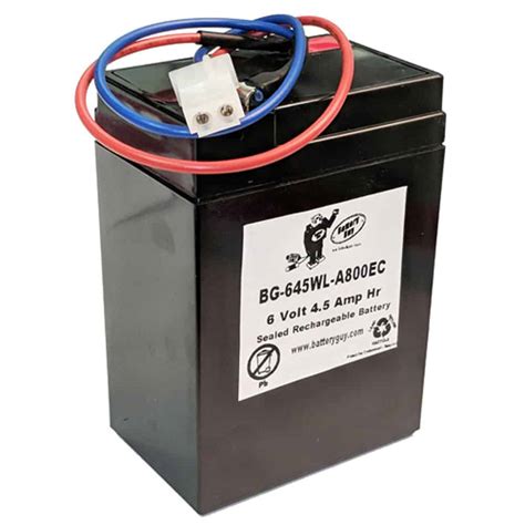 6v 45ah Rechargeable Sealed Lead Acid Rechargeable Sla Battery With