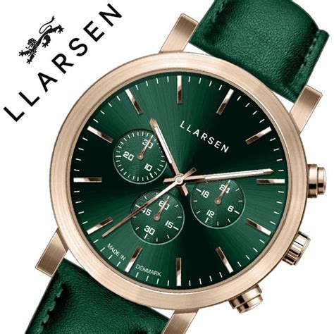 New Erurasen Llarsen Clock Erurasen L Larsen Nor Mens Green Ll Zfgn