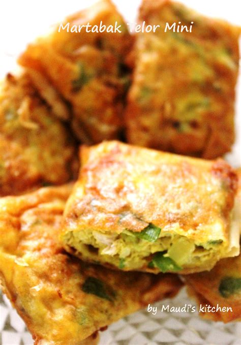 Namun tanpa kacang mede pun bumbunya tetap enak. Maudi's kitchen: Martabak Telur Mini