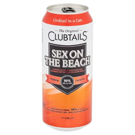 The Original Clubtails Cocktail In A Can Sex On The Beach Free