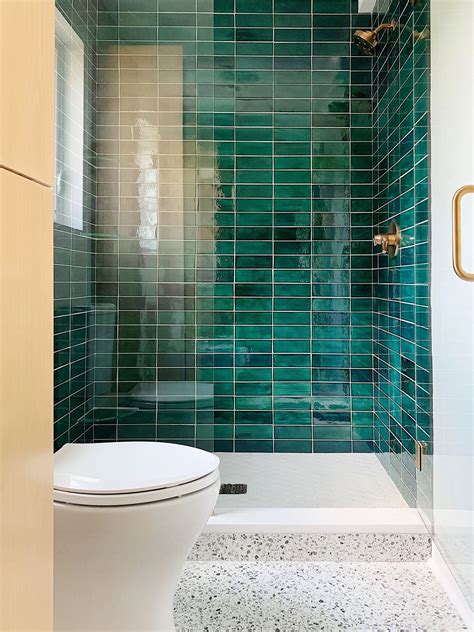 Stacked Subway Tile 6 Way To Rock The Look Green Tile Bathroom Unique Bathroom Tiles