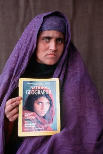 Decades After Being Featured On Nat Geo Famous Green Eyed Afghan Girl