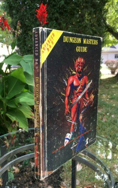 Ad D Advanced Dungeons Dragons Dungeon Masters Guide Gary Gygax