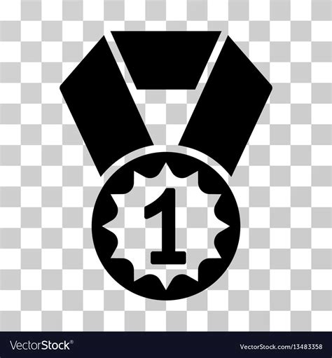 First Place Medal Icon Royalty Free Vector Image