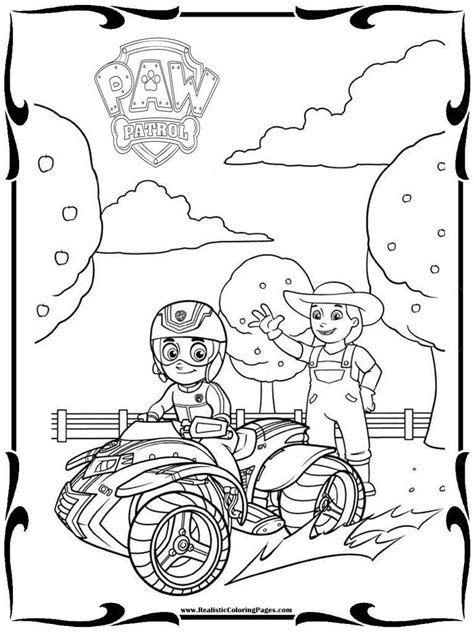 Free Paw Patrol Coloring Pages To Print Realistic Coloring Pages For