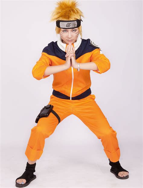 Naruto Uzumaki Anime Halloween Cosplay Costume