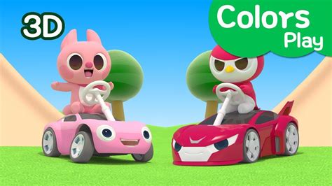 Miniforce Learn Colors With Miniforce Colors Play Car Sliding