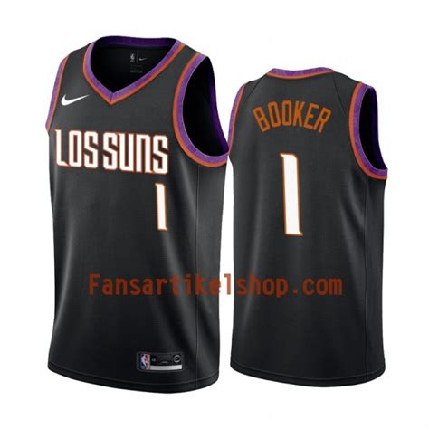 Devin booker ist 29 jahre alt (28.2.1991) und er ist 205 cm groß. NBA Phoenix Suns Trikot Devin Booker 1 Nike 2019-2020 City ...