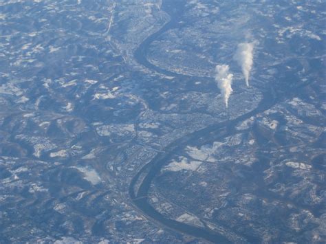 Cheswick Pennsylvania Airborne Batimore To Minneapolis Flickr