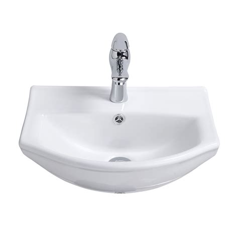 Bathroom sinks, porcelain sink, ceramic products, artistic sink, china sink, above counter ceramic s. Small Wall Mount Sink for Bathroom Porcelain White with ...