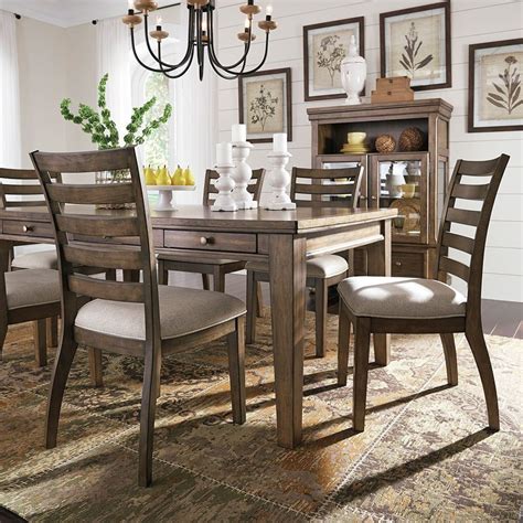 Designed and manufactured by ashley furniture industries. Flynnter Dining Room Set by Signature Design by Ashley ...