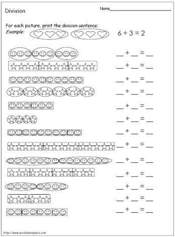 Beginning Division., Teacher Idea | Division worksheets, 2nd grade