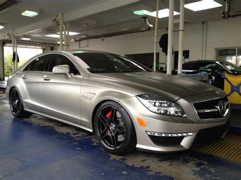 Matt farah is a douche but that renntech cls is the man! RARE! 2012 Mercedes Benz CLS 63 Matte Maganite Grey Launch ...