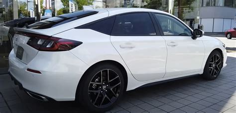 2022 Honda Civic Sport Hatchback White