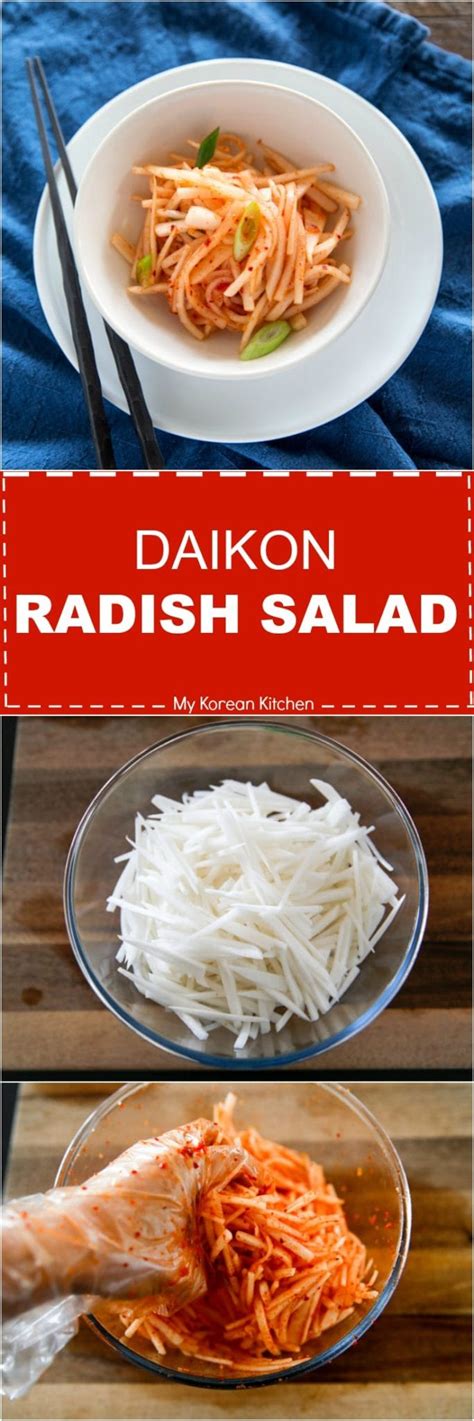 Daikon Radish Salad My Korean Kitchen