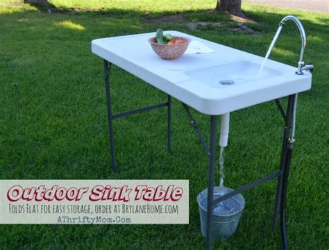 Outdoor Sink Table Review And Giveaway From Brylanehome