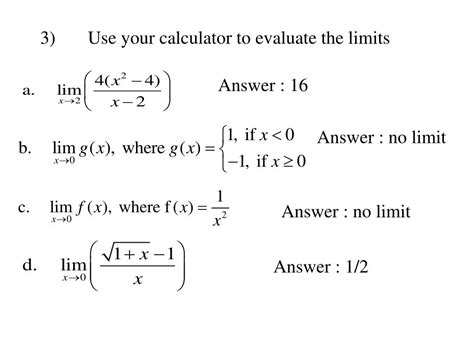 PPT - Limits and Continuity PowerPoint Presentation, free ...