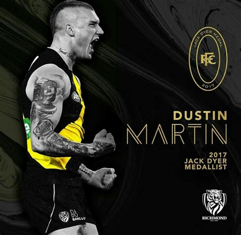 Fc richmond fundraising for a great cause! Dustin Martin, Richmond's Jack Dyer medalist (best and ...