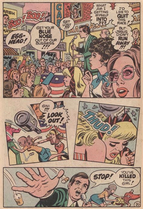 Just Plain Strange In His Steps Spire Christian Comics 1977 ~ Off The Beaten Panel