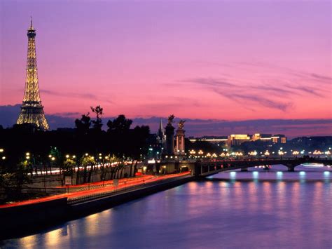 Atardecer en París HD | FondosWiki.com