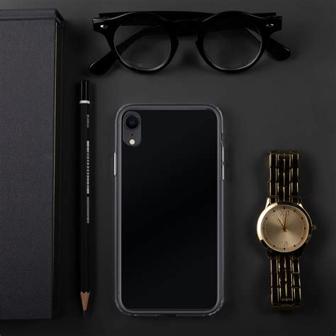 Plain Black Iphone Case Elevation Phone Cases