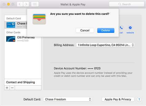 On your iphone, you can also open wallet, touch and hold a card, then drag it to the front of your cards. How to set up and use Touch ID on your Mac