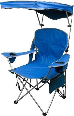 ● foldable for easy storage and carrying. Quik Shade Adjustable Canopy Folding Camp Chair