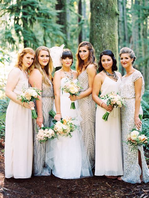 Rustic Goes Glam In The Prettiest Forest Wedding Ever Bridesmaids