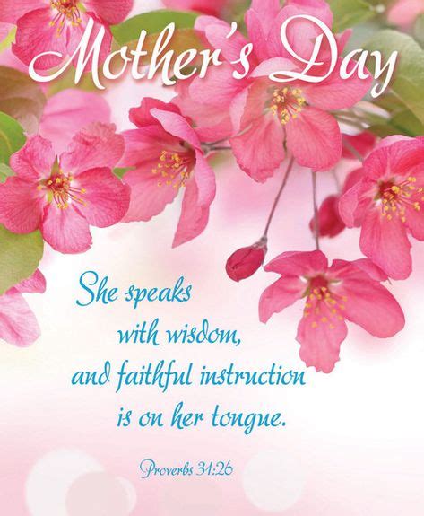 church bulletin 14 mothers day she speaks pack of 100 with images bulletin cover