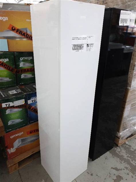Great savings & free delivery / collection on many items. GLOSS WHITE BATHROOM TALL LINEN CABINET 1500MM HIGH X ...