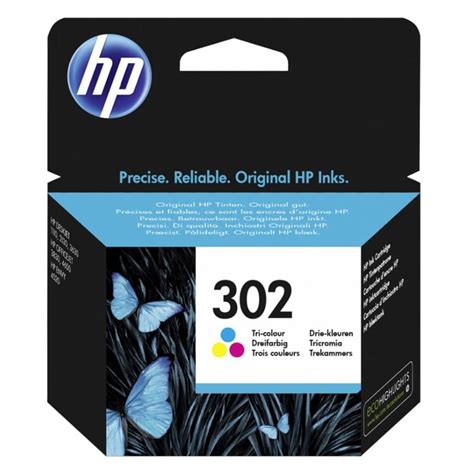 Download and run hp print and scan doctor to. HP 302 Tri-color Original Ink Cartridge - BlueShield ...