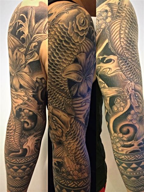 Yes My Latest Inked By June Tattoocity Koi Tattoo Sleeve Sleeve