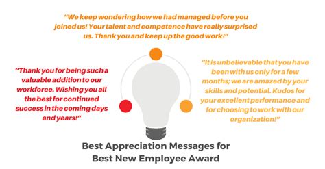 Best Appreciation Messages For Employee Recognition