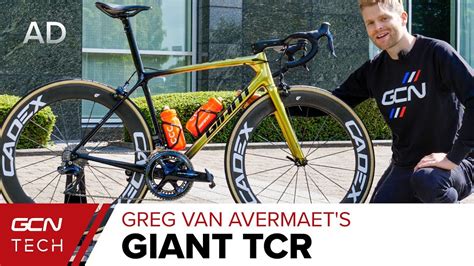 Van avermaet, 35, is the reigning olympic gold medallist in the road race (rio 2016). Greg Van Avermaet's Giant TCR Advanced SL | Tour de France ...