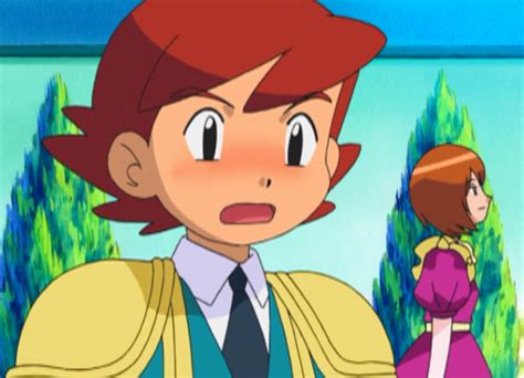 Dawn Teasing Kenny In A Flirty Way Making Him ♡ Pokémon Shipping