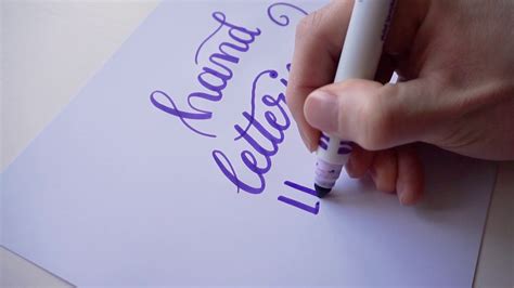 Schnelle erfolge durch einfache anleitungen, viele beispielfotos und effektive vorlagen zum ausdrucken ❤. Schriftzug "Handlettering lernen" mit einem Crayola Marker ...