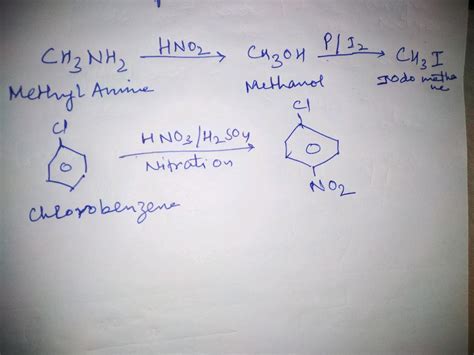 How Can The Following Conversions Be Brought About Ethanol To Methylamine