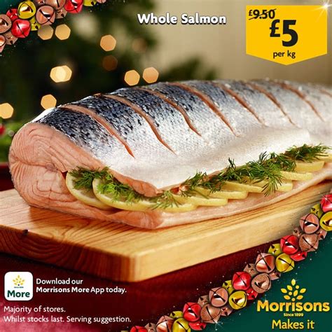 Fresh Whole Salmon Is £5 Per Kg At Morrisons At Morrisons