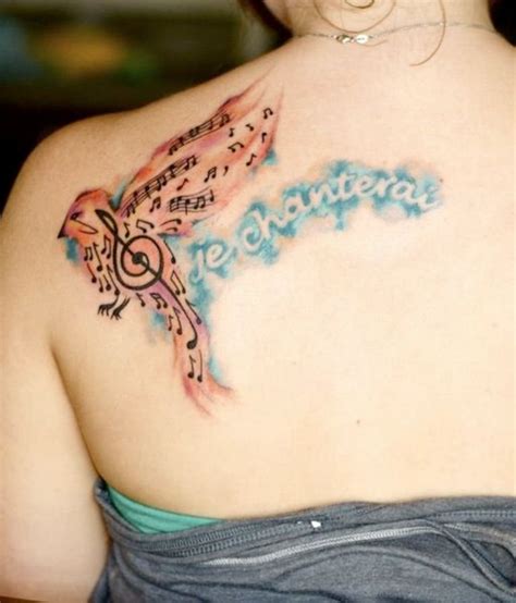 54 Attractive Music Tattoos For Shoulder