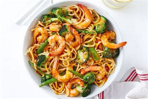Sweet Chilli Prawn And Noodle Stir Fry Recipe ~ King Recipes