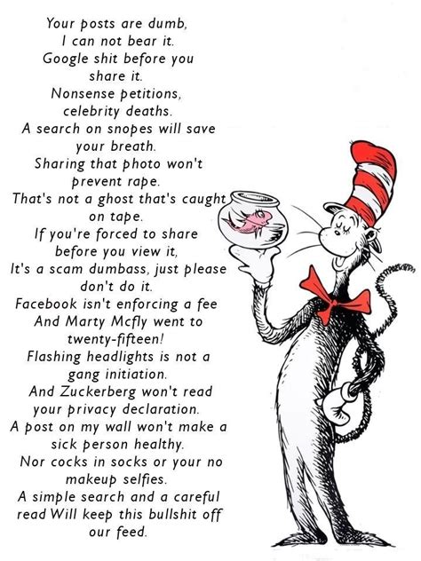 Listen To Dr Seuss Funny Poems Funny Picture Quotes Sarcastic