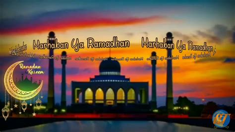 Story Wa Marhaban Ya Ramadhan 2020 Youtube